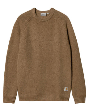 Maglione Carhartt Wip Anglistic Sweater Speckled Jasper