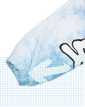 Pantalone Uomo Disclaimer Big Logo Azzurro