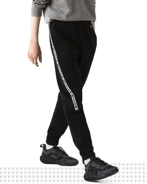Pantalone Tuta Lacoste Nero in Felpa