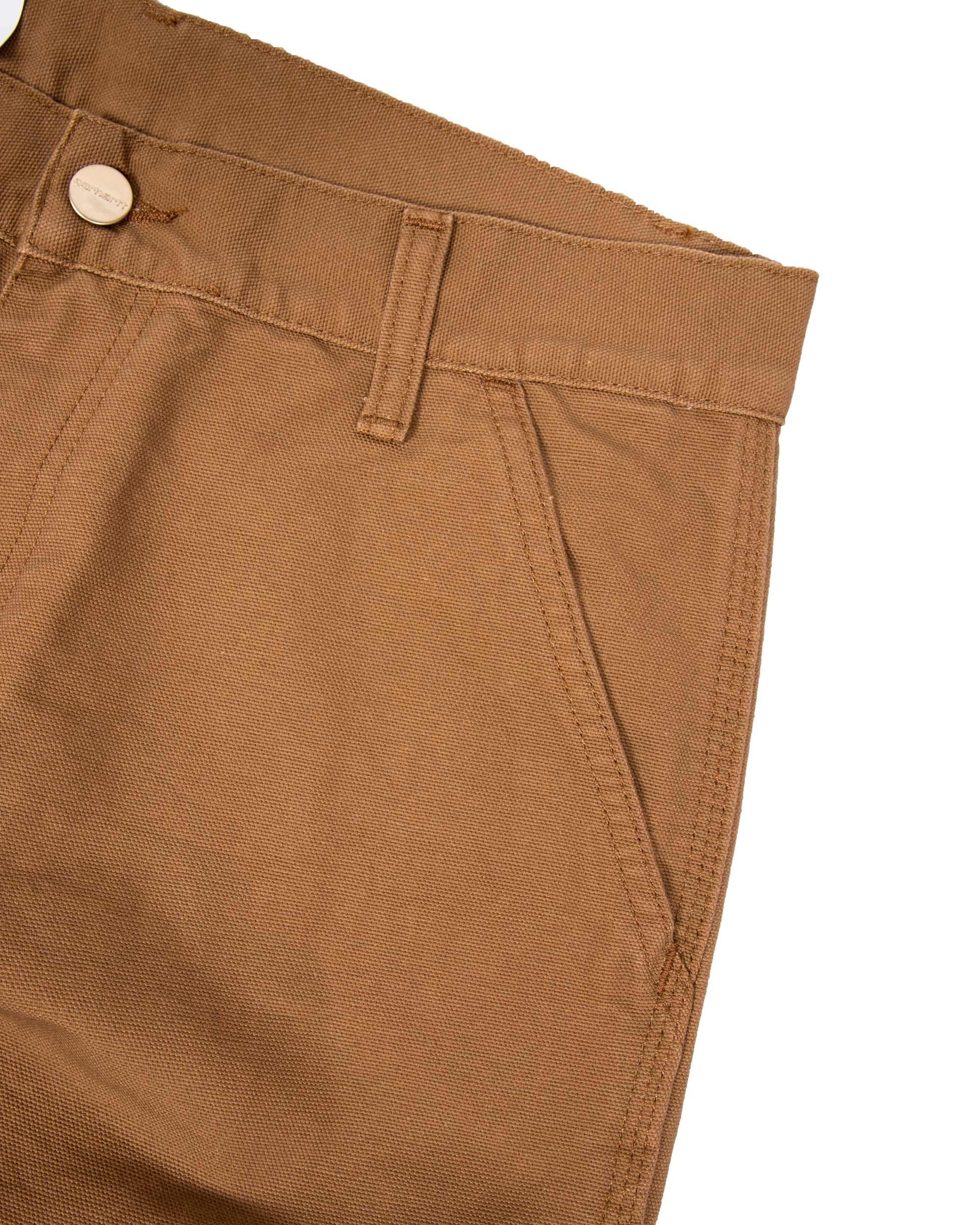 Man Pant Carhartt Wip Ruck Single Knee Hamilton Brown