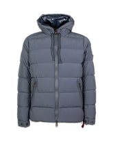 Piumino Uomo After Label Verbier Blu