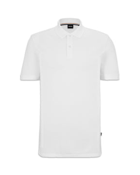 Polo Uomo Boss Polo Pallas Bianco