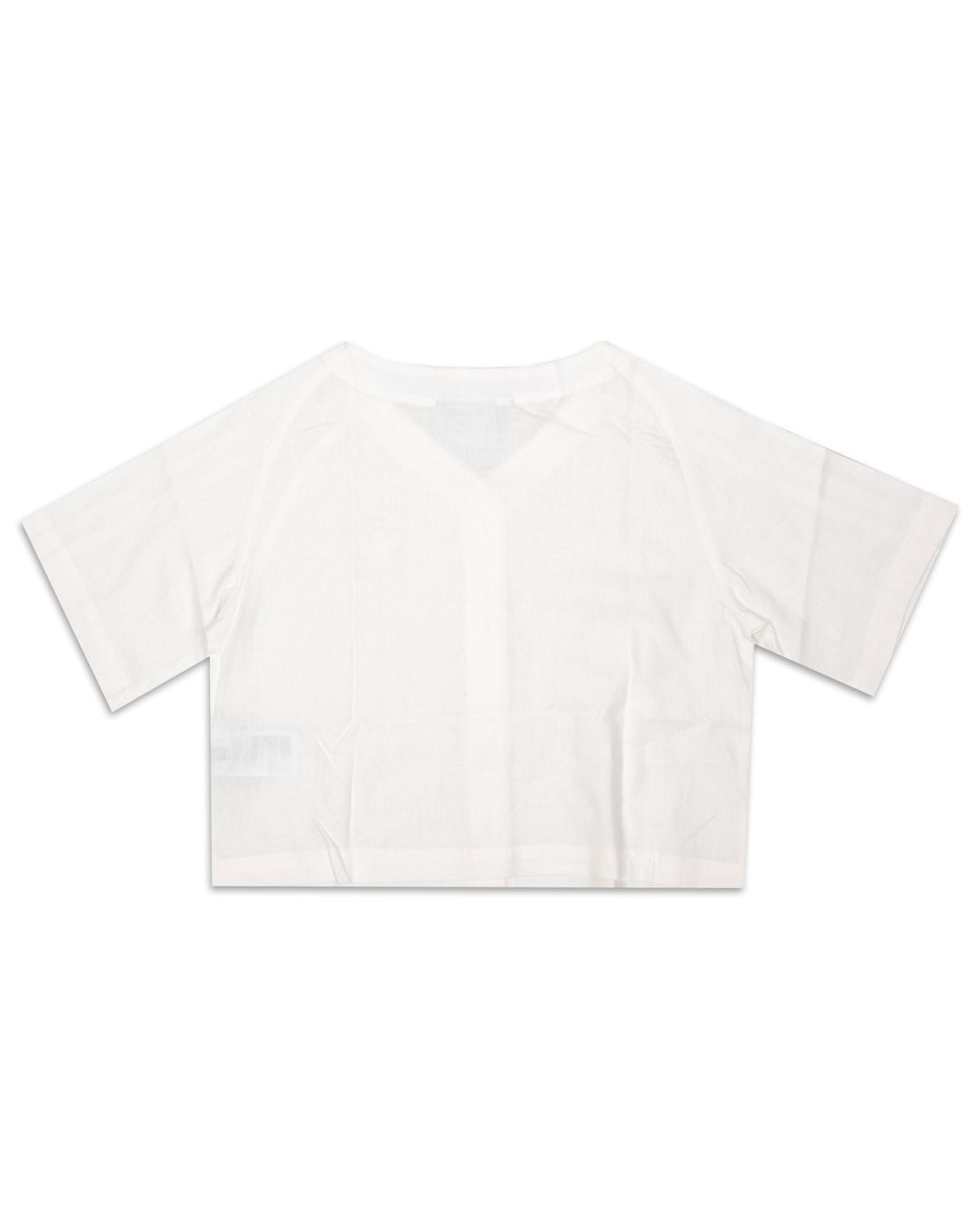 T-Shirt Crop Adidas Bianca