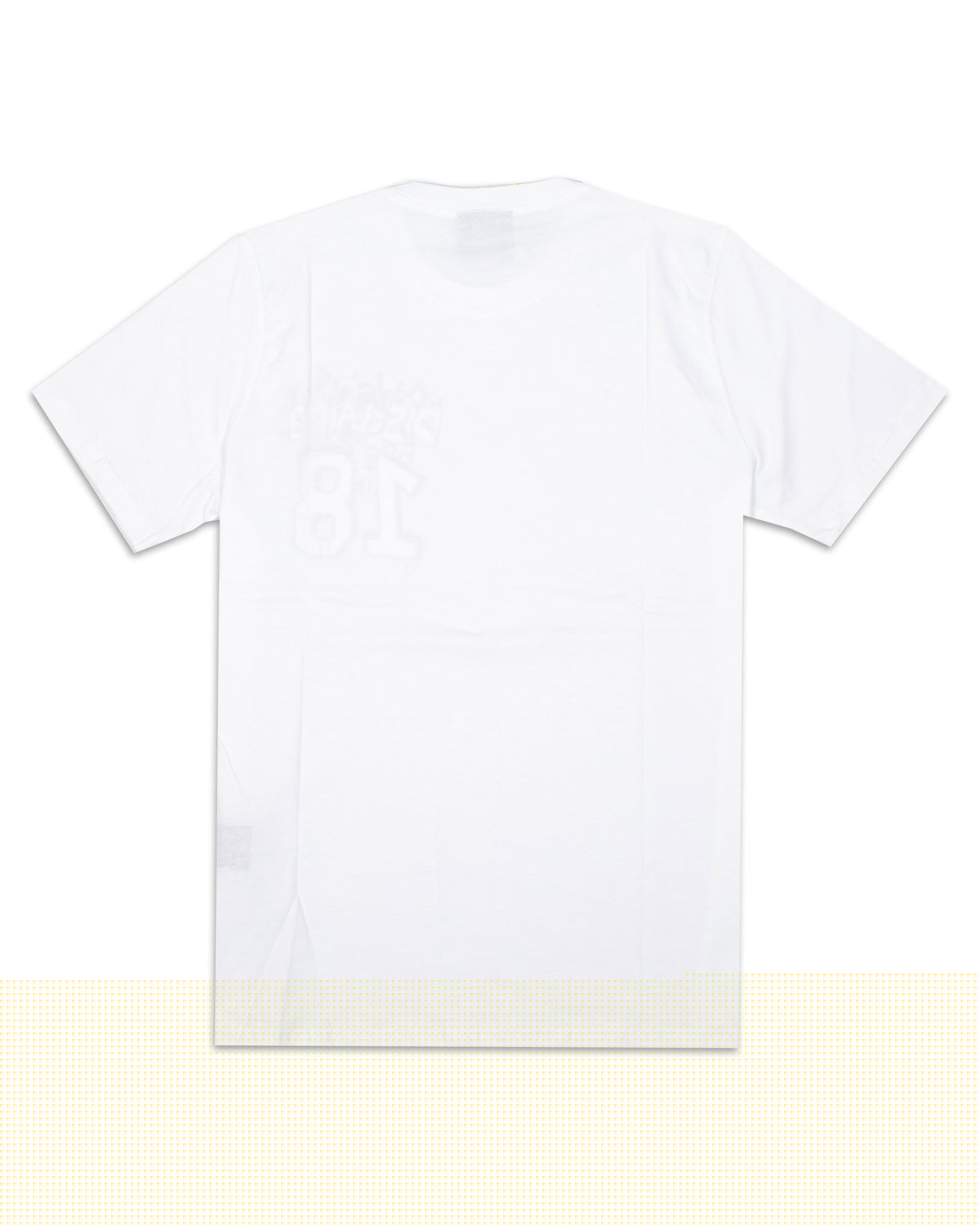Man Tee Disclaimer White