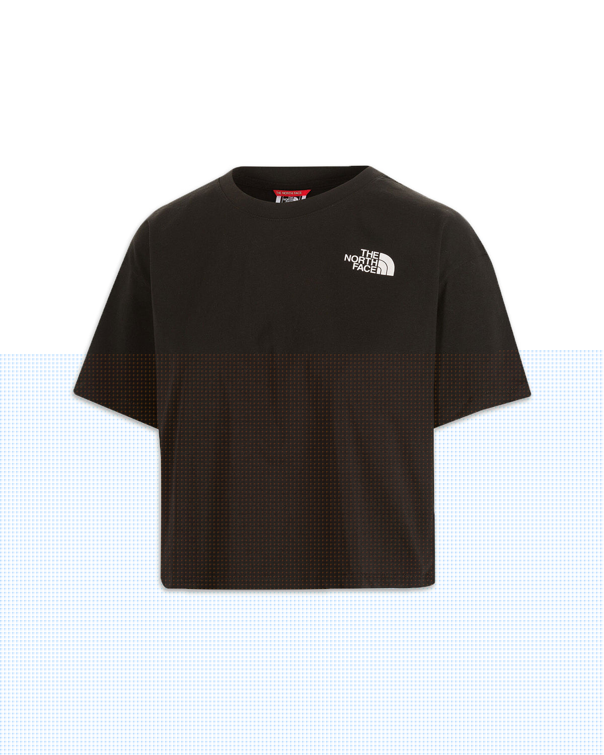 Woman Tee The North Face Cropped Simple Dome Black