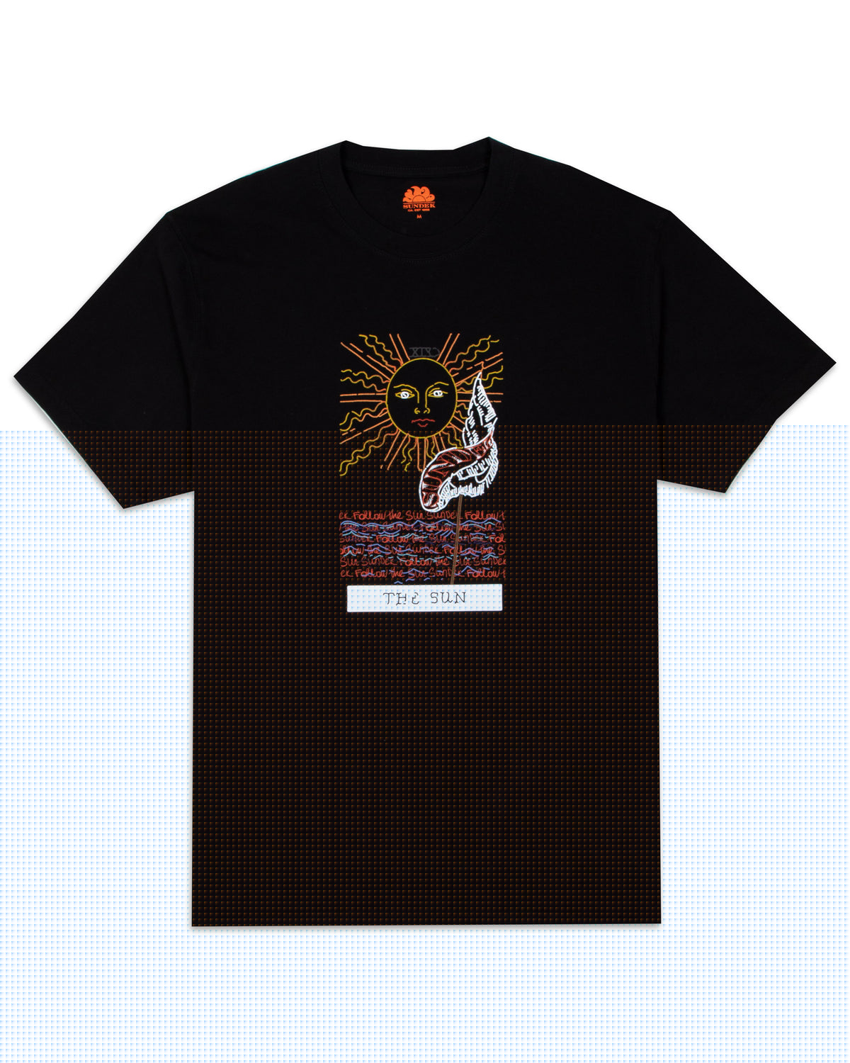 T-Shirt Sundek Sun Limited Edition Black