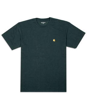 Man Tee Carhartt Wip SS Chase Juniper