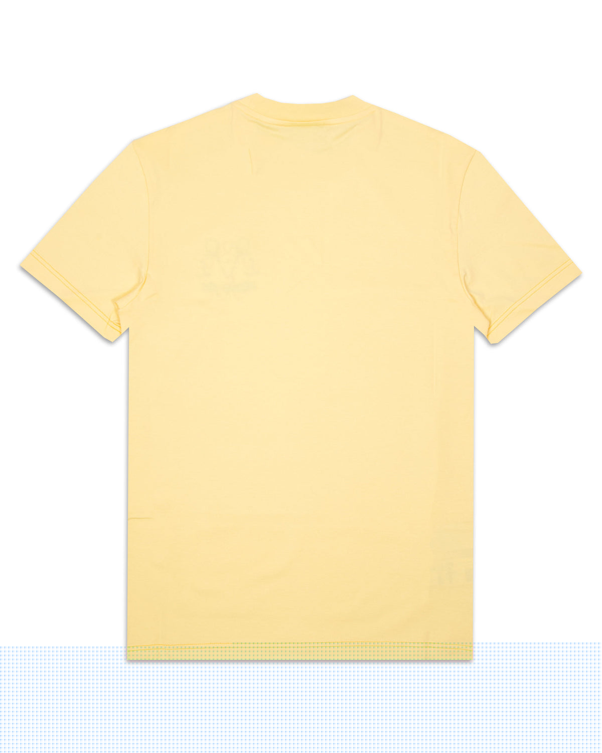 Man Tee Lacoste Small Logo Yellow