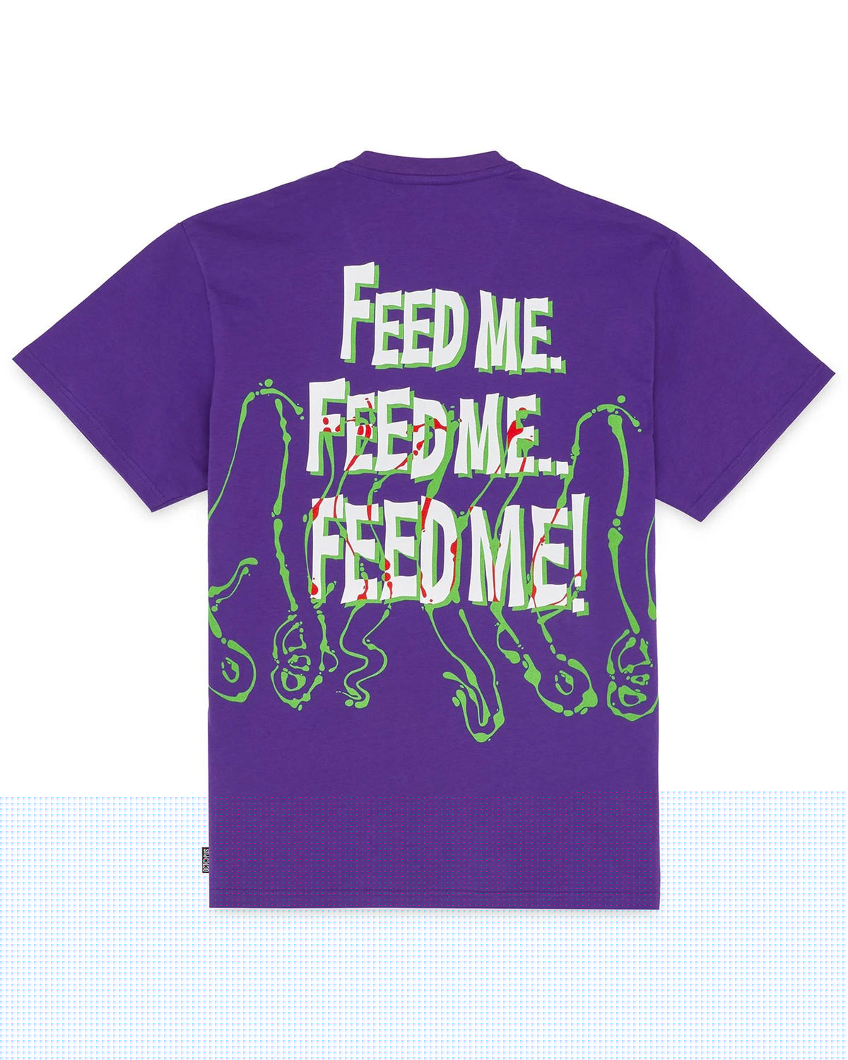 Octopus Feed Me Tee Man Violet