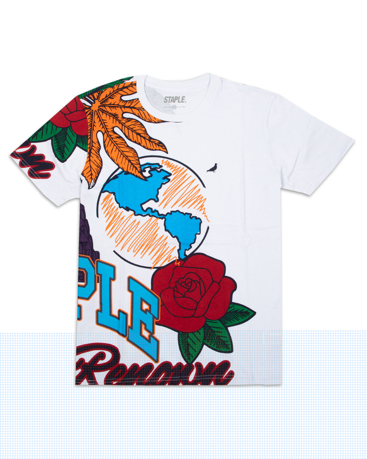 T-Shirt Man Staple Cypress Flora