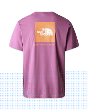 Man Tee The North Face Redbox Purple Cactus Flower