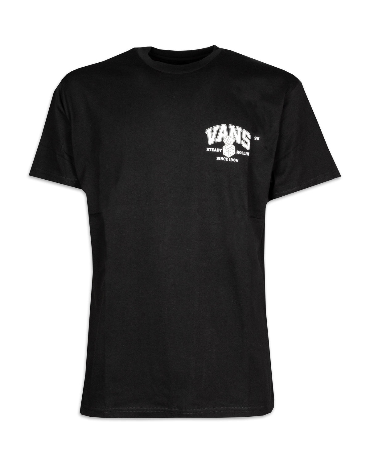 Man Tee Vans Steady Rollin Black