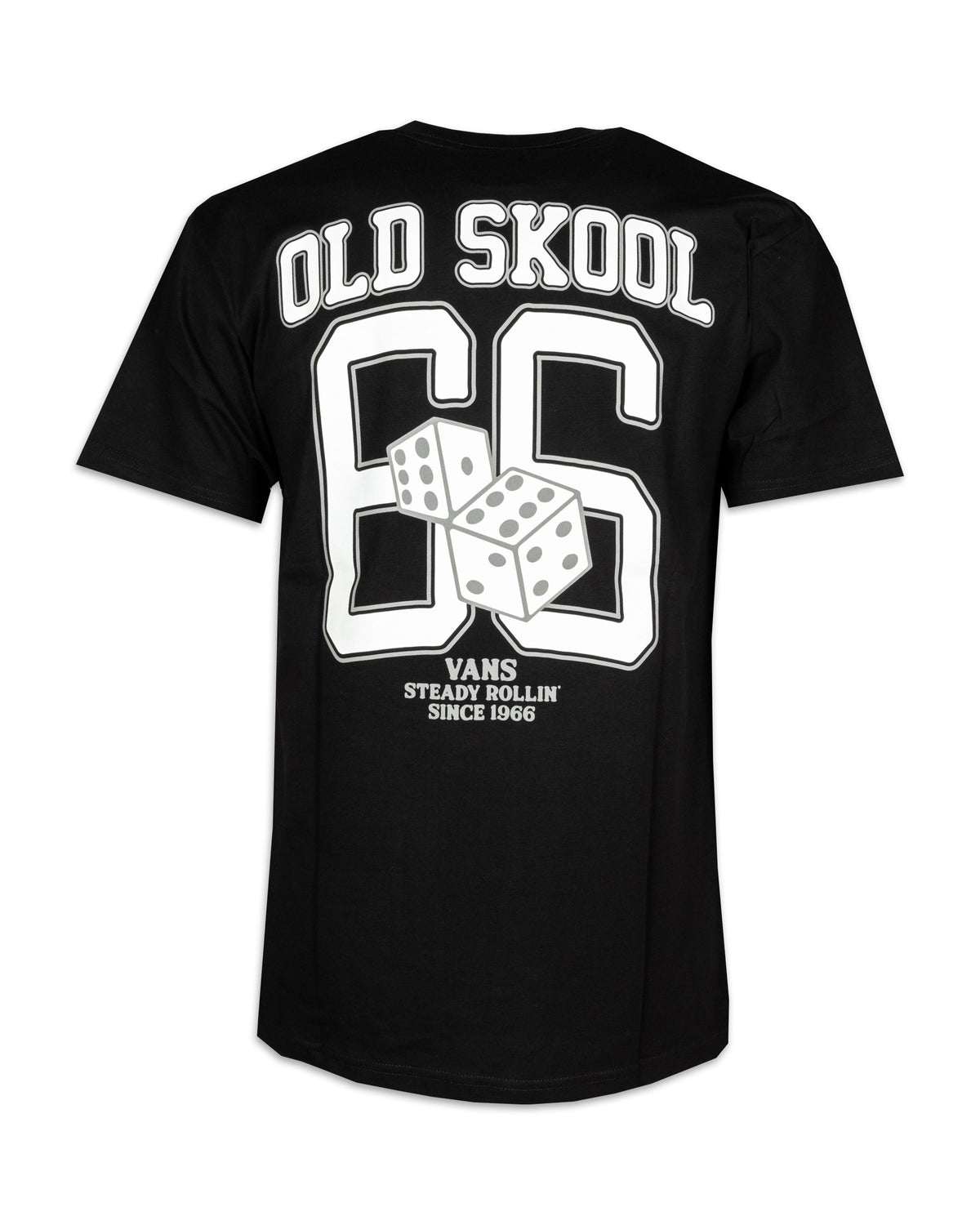 Man Tee Vans Steady Rollin Black