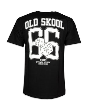 Man Tee Vans Steady Rollin Black
