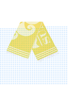 Beach Towel Sundek Basic Fouta Yellow